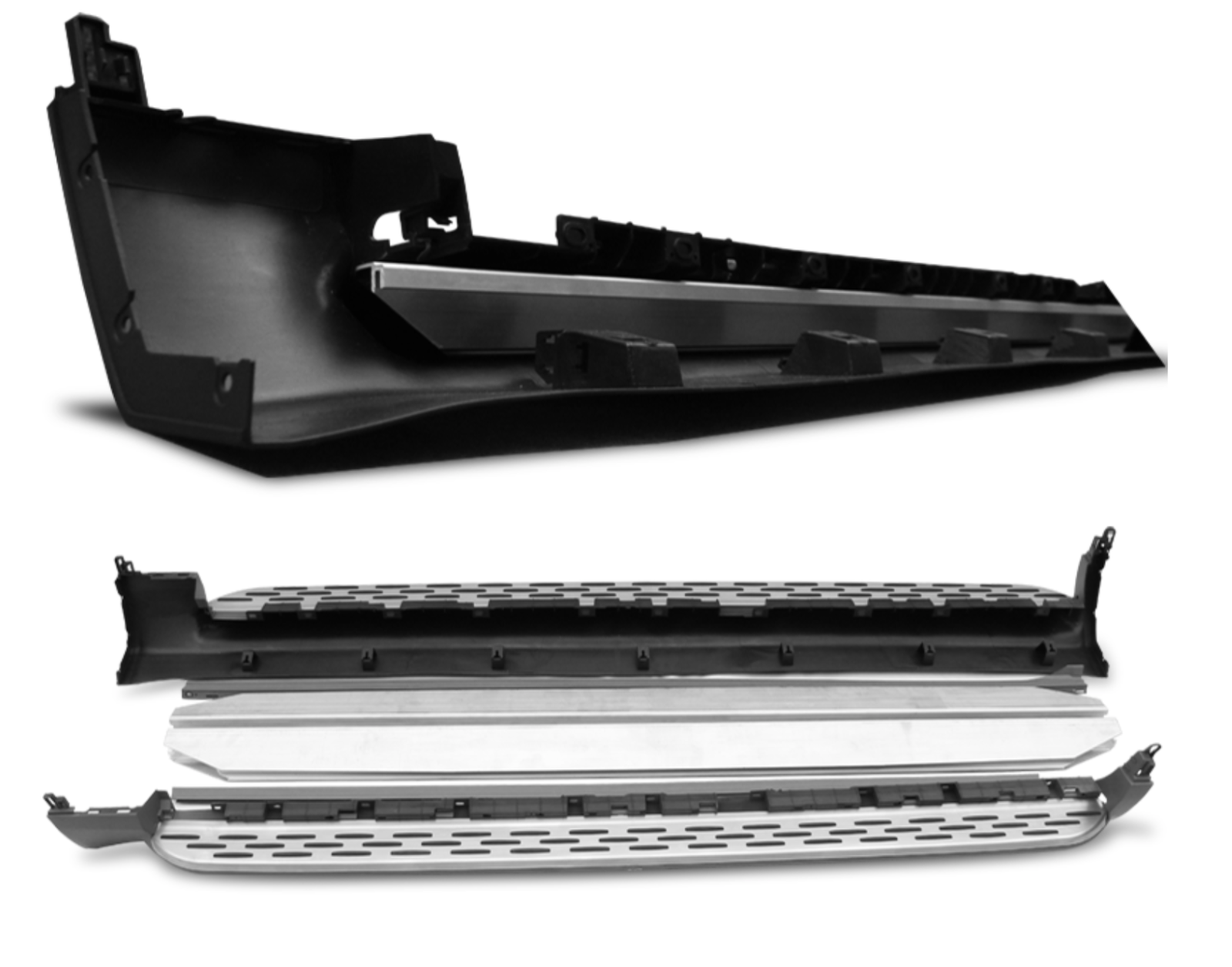 ALUMINIUM RUNNING BOARDS SIDE STEPS OEM STYLE FOR VOLVO XC90 MK2 2015+